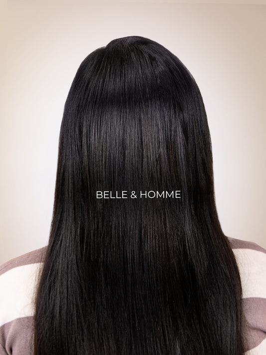 5"x 2" Seamless Crown Coverage Hair Patch - Straight