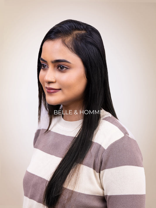1" Seamless Temple Coverage Hair Patch - Silky