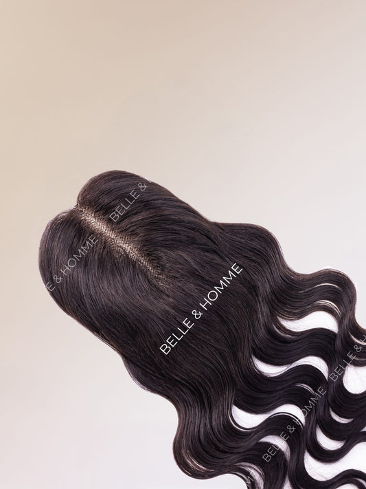 2"x 5" Lace Hair Topper - Wavy