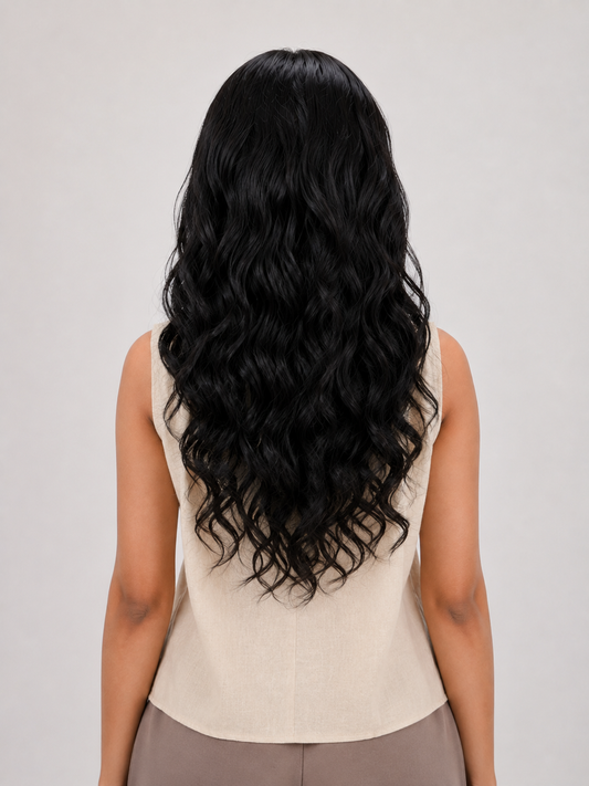 Deepika Long Classic Human Hair Wig