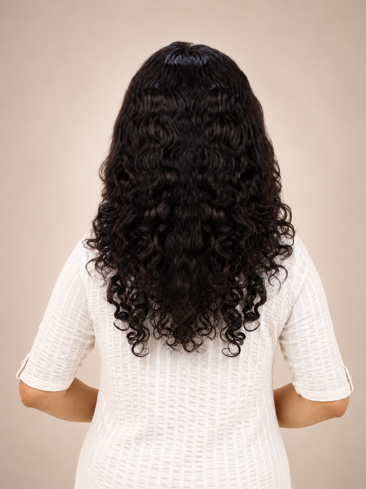 Mona Long Classic Human Hair Wig